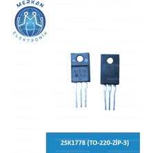 2SK1778 (TO-220-ZİP-3) Orijinal Oto Beyin Tamir Entegreleri Merkan Elektronik