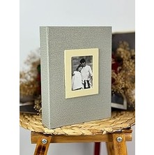 SHC4200 Rabsev 15X21CM 100 Fotoğraf Kapasiteli Lüks Çerçeveli Fotoğraf Albümü Vizon