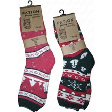 Bayan Yılbaşı Yün Çorap