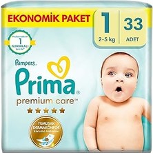SHC4200 Prima Bebek Bezi Care 1 Numara 33 Adet