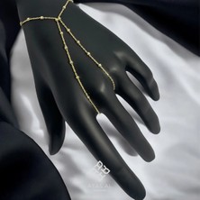 Dorika 925 Ayar Gümüş Altın Kaplama Şahmeran