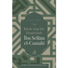 Fecr Yayınları Klasik Arap Şiir Eleştirisinde Ibn Sellam El-Cumahi