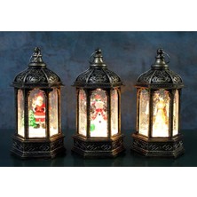 Costurera Yılbaşı Temalı Işıklı Kar Küresi