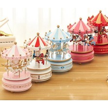 Costurera Nostaljik El Yapımı Atlıkarınca Müzik Kutusu N-42