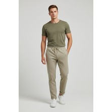 FullaModa Beli Bağlamalı Duble Paça Pantolon