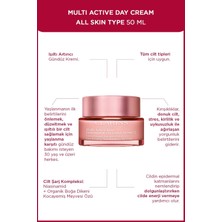 Clarins Ince Çizgilerin Görünümünü Önleyici ve Düzeltici Multı Actıve Gündüz Kremi 50 ml