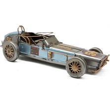 Costurera Dekoratif Metal Yarış Arabası