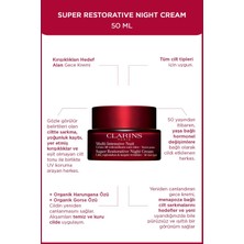 Clarins Super Restorative Night Cream-All Skin Types & Very Dry Skin 50 ml