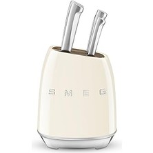 SHC4200 Smeg 50's KBSF02 Krem Standlı Bıçak Seti