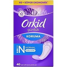 SHC4200 Orkid Günlük Ped Normal Ekonomik Paket 40 Ped