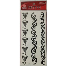 Marsilyan Geçici Dövme Şablonu 3lü - M071