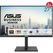 Asus VA27UQSB 27" 5ms Hdmı/dp/type-C Pıvot IPS LED Monıtor