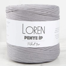 Loren Penye Kumaş El Örgü Ipi Gri - 26 - 34483