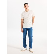 Wrangler Şeffaf Erkek Slim Fit Denim Pantolon W12S00030X4E Texas Slim Denim