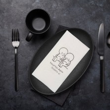 İnnoWet Pazartesi Diyete Başlarız Yazılı Sunum Peçetesi