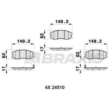 Braxis On Fren Balatası Antara Captıva 06