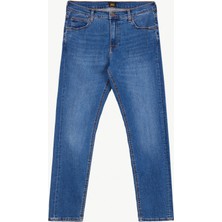 Lee Mavi Erkek Straight Denim Pantolon L70700024381 Indigo Denim Pantolon