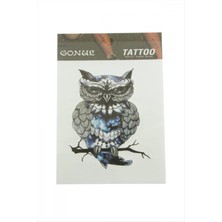 Marsilyan Baykuş Tattoo Dövme Sticker