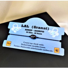 Doğal Lal Taşlı Akrep Burcu Makrome Bileklik, Şık ve Enerjik Takı