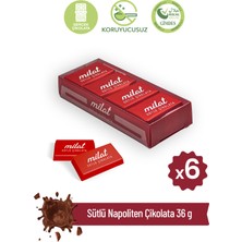 Milat Çikolata Milat Napoliten Sütlü Çikolata 6 × 36 g