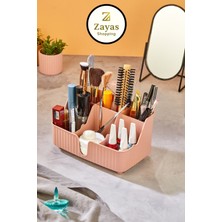 Feyza Design Pratik ve Şık Çok Amaçlı Makyaj ve Takı Organizeri, Masa Üstü Düzenleyici