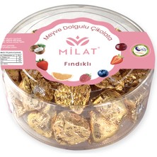 Milat Çikolata Milat Fındık Dolgulu Sütlü Kalp Çikolata 300 g