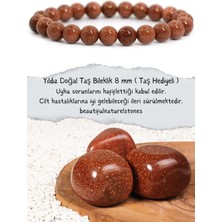 Doğal Taş Bileklik 8mm – Uyku ve Yıldız Düşüklüğü Için Geleneksel Şifa
