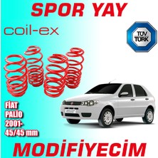 Modifiyecim Fiat Palio 2001 Sonrası 45-45MM Coil-Ex Spor Yay Helezon
