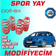 Modifiyecim Seat Leon 1p 2005-2012 Arası 45-45MM Coil-Ex Spor Yay Helezon