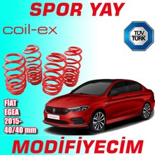 Modifiyecim Fiat Egea 2015 Sonrası 40-40MM Coil-Ex Spor Yay Helezon