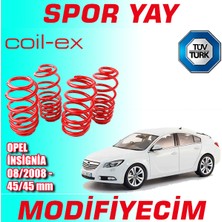 Modifiyecim Opel Insignia 2008 Sonrası 45-45MM Coil-Ex Spor Yay Helezon