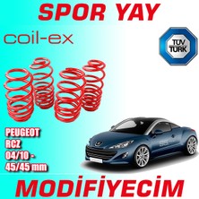 Modifiyecim Peugeot Rcz 2010 Sonrası 45-45MM Coil-Ex Spor Yay Helezon