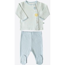 Kitikate Organik New Dreams Line Planet 2'li Takım Mavi