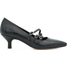 Tuna Hakiki Deri Kadın Topuklu Ayakkabı - ZF8463