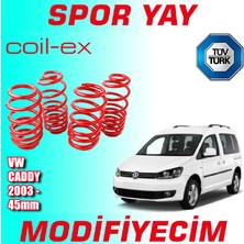 Modifiyecim Vw Caddy 2003 Sonrası 45MM Coil-Ex Spor Yay Helezon