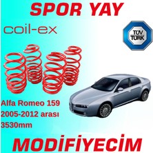 Modifiyecim Alfa Romeo 159 2005-2012 Arası 35-30MM Coil-Ex Spor Yay Helezon