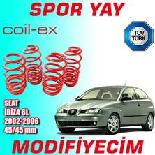 Modifiyecim Seat Ibiza 6l 2002-2006 Arası 45-45MM Coil-Ex Spor Yay Helezon