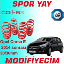 Modifiyecim Opel Corsa E 2014 Sonrası 30-30MM Coil-Ex Spor Yay Helezon