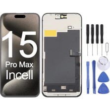 Çelik Pro Apple Uyumlu Iphone 15 Pro Max Ekran LCD Dokunmatik Full