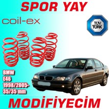 Modifiyecim Bmw E46 1998-2005 Arası 35-35MM Coil-Ex Spor Yay Helezon