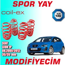 Modifiyecim Seat Leon 1p 2005-2012 Arası 35-35MM Coil-Ex Spor Yay Helezon