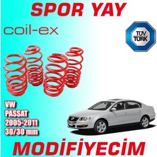 Modifiyecim Vw Passat 2005-2011 Arası 30-30MM Coil-Ex Spor Yay Helezon