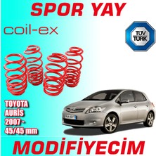 Modifiyecim Toyota Auris 2007 Sonrası 45-45MM Coil-Ex Spor Yay Helezon