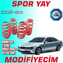 Modifiyecim Bmw E39 5 Seri 1995-2003 Arası 45-45MM Coil-Ex Spor Yay Helezon