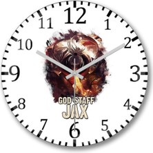 UltraMint Modern Duvar Saati, Şık Tasarım, Dayanıklı Cam, Zarif Ev Dekoru