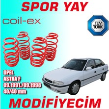 Modifiyecim Opel Astra F 1991-1998 Arası 40-40MM Coil-Ex Spor Yay Helezon