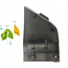 BSG Ford Transit V363 2014- Yakıt Depo Kapağı Dış  (Oem NO:BK31V405A02CC)
