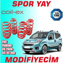 Modifiyecim Fiat Fiorino 2008 Sonrası 45-45MM Coil-Ex Spor Yay Helezon