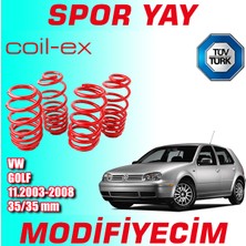 Modifiyecim Vw Golf 5 2003-2008 Arası 35-35MM Coil-Ex Spor Yay Helezon