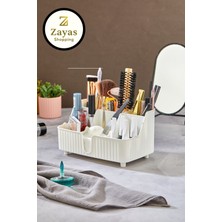 Feyza Design Çok Amaçlı Makyaj Organizatörü ve Takı Kalemlik Düzenleyici